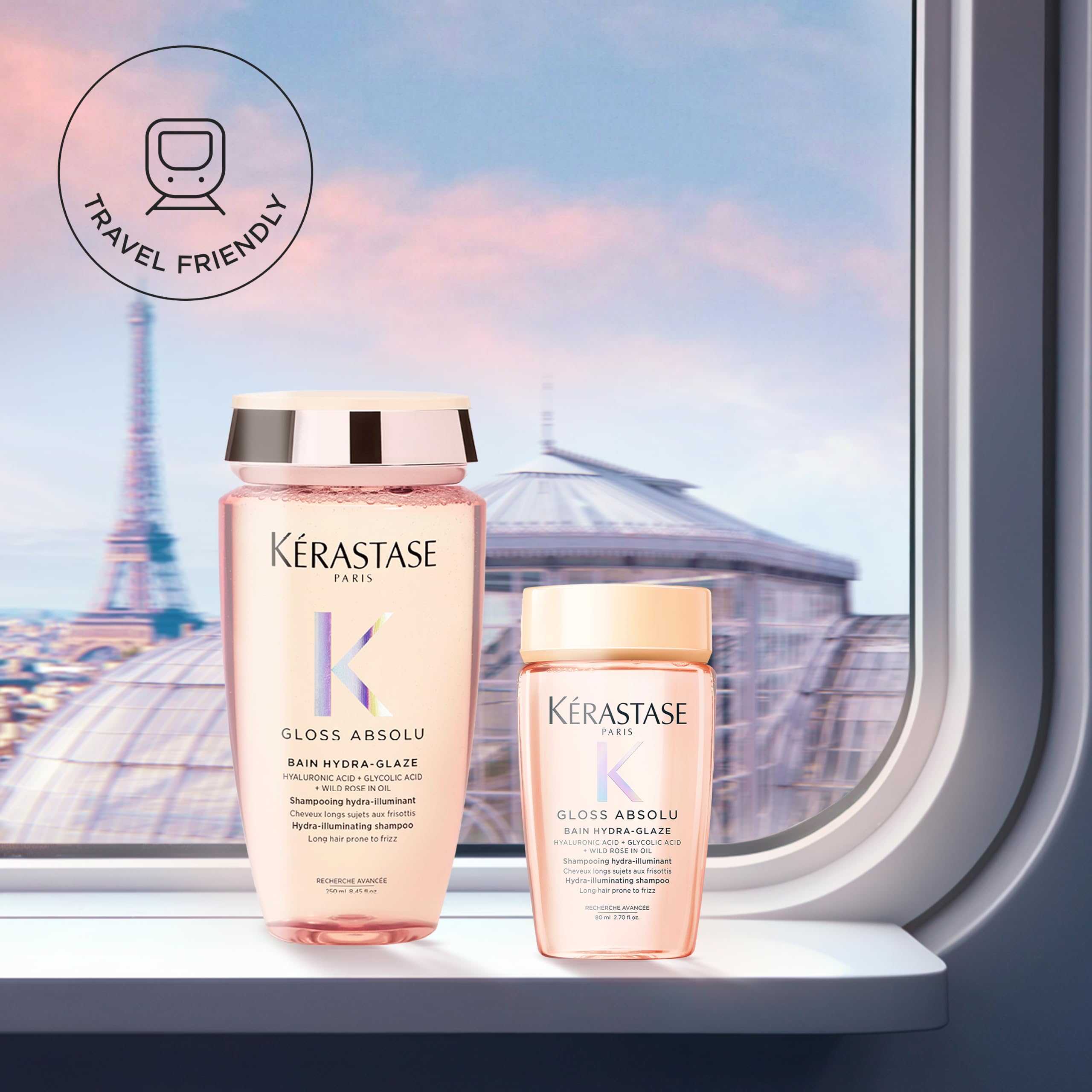 Kérastase Gloss Absolu Illuminating Shampoo, 80 mL | Anti-frizz