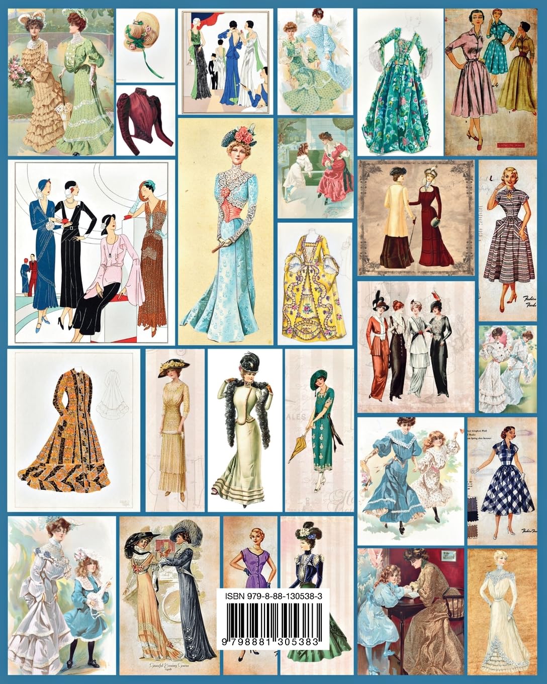 Ladies Fashion Vintage Ephemera Collection: Over 190 Images for Junk Journals, Scrapbooking, Collage Art, Decoupage