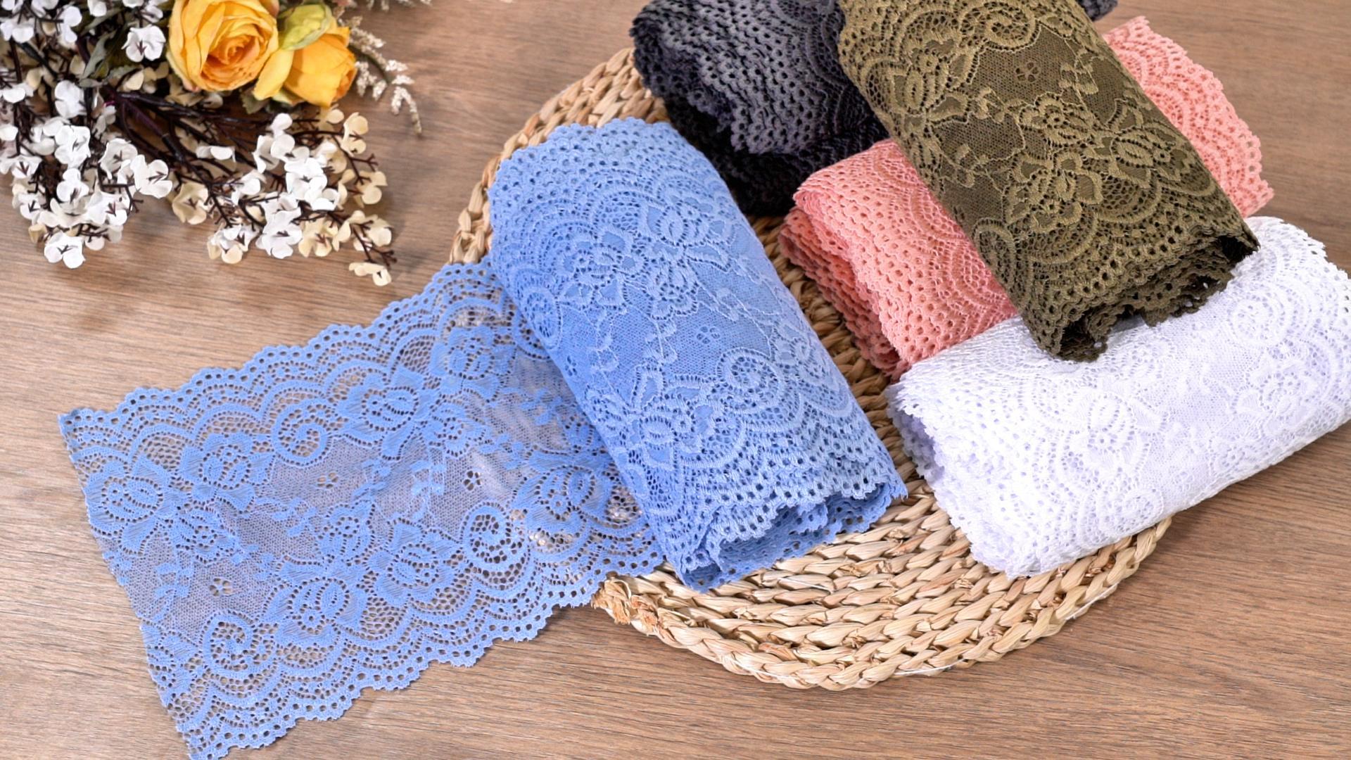 Amazon.com: MECCANIXITY 6 Inch Wide 5 Yard Lace Ribbon Floral