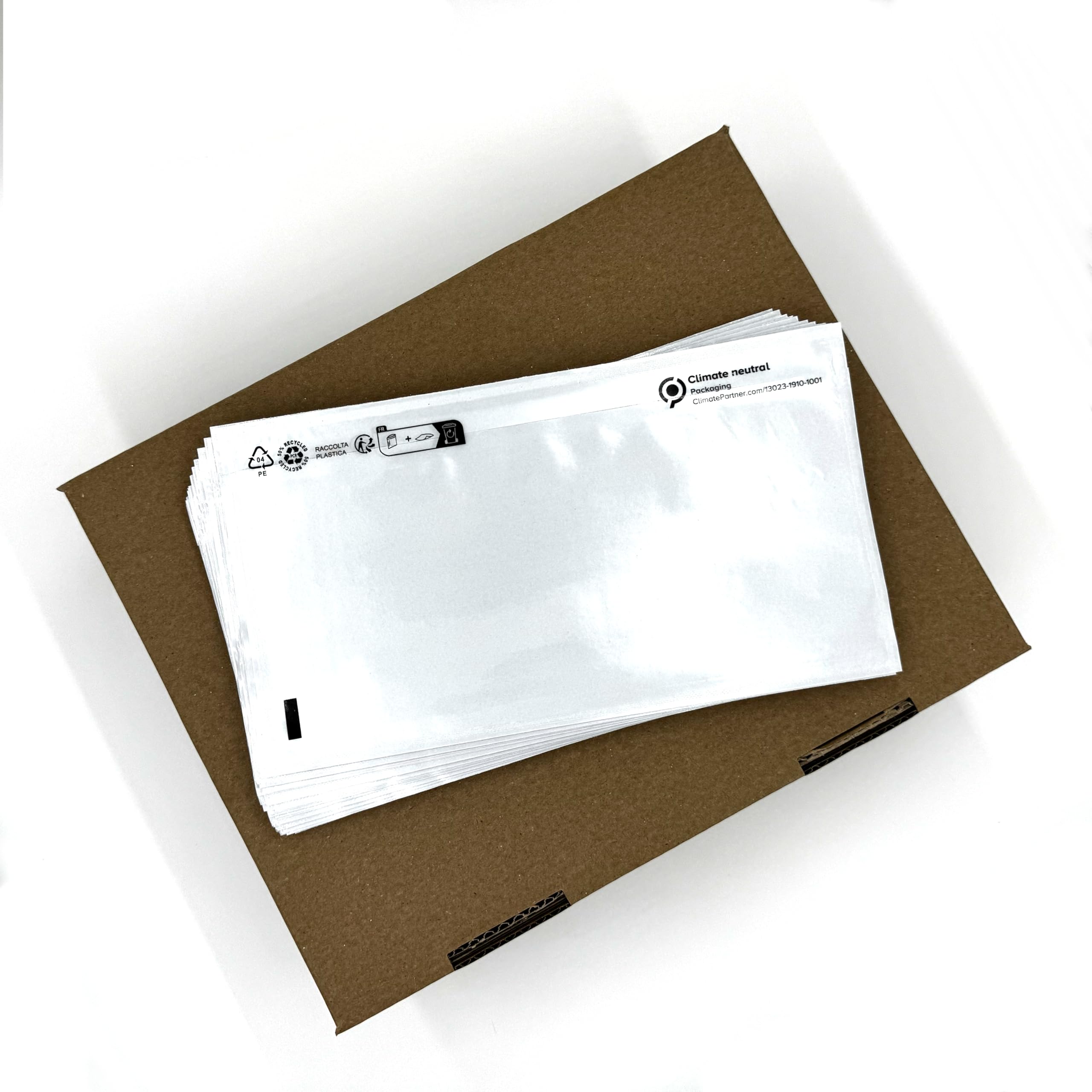 1000 buste da spedizione autoadesive con le dimensioni 245 x 140 mm (DIN C6/5), fatture, bollettini di ritorno & Co