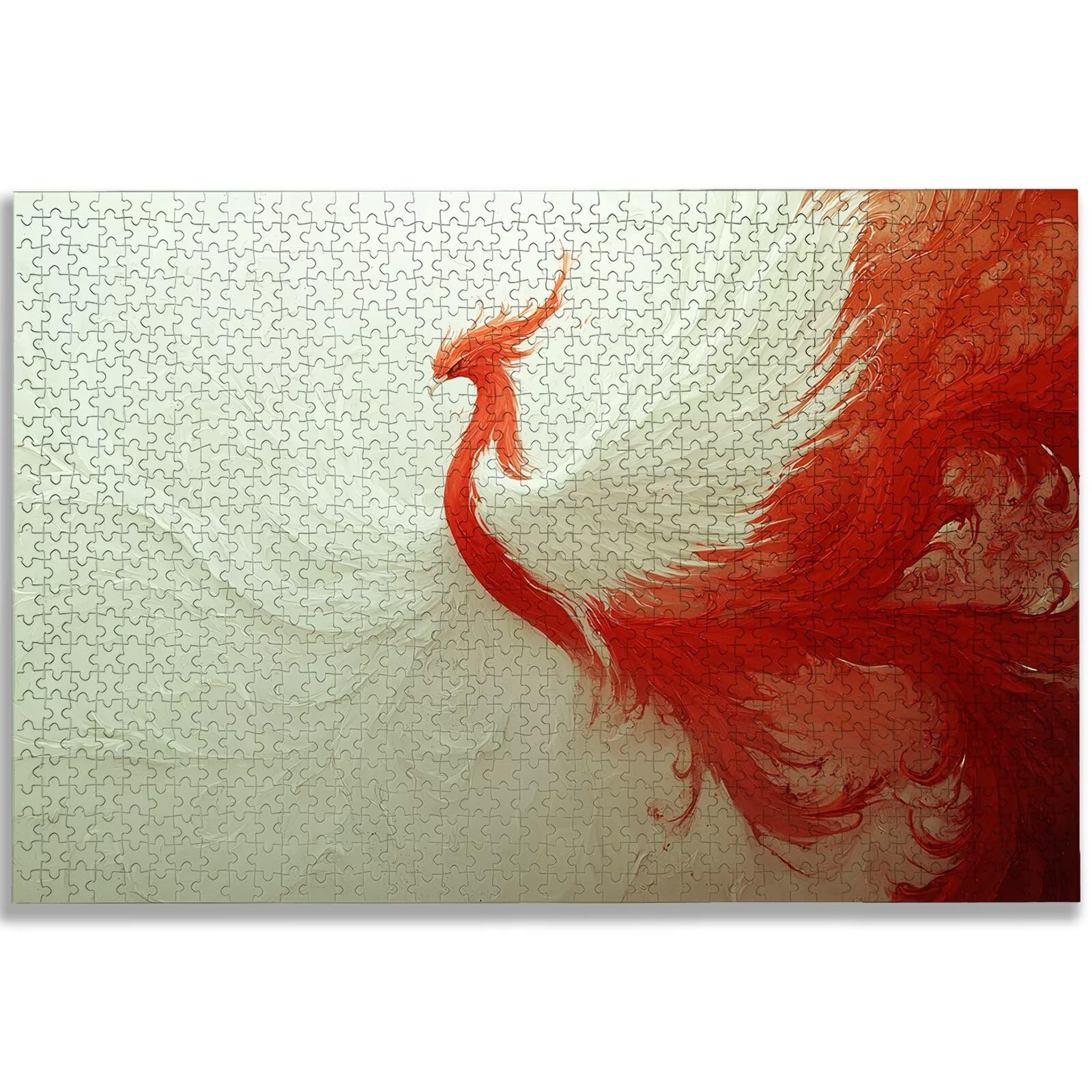 Puzzle Phénix 4000 Pièces Adultes, Puzzle 4000 Pièces pour Adultes et Enfants à Partir de 14 Ans, Animal Puzzles Bois de Qualité Supérieure avec Une Boîte d'emballage Exquise, Cadeau Femme, -3037