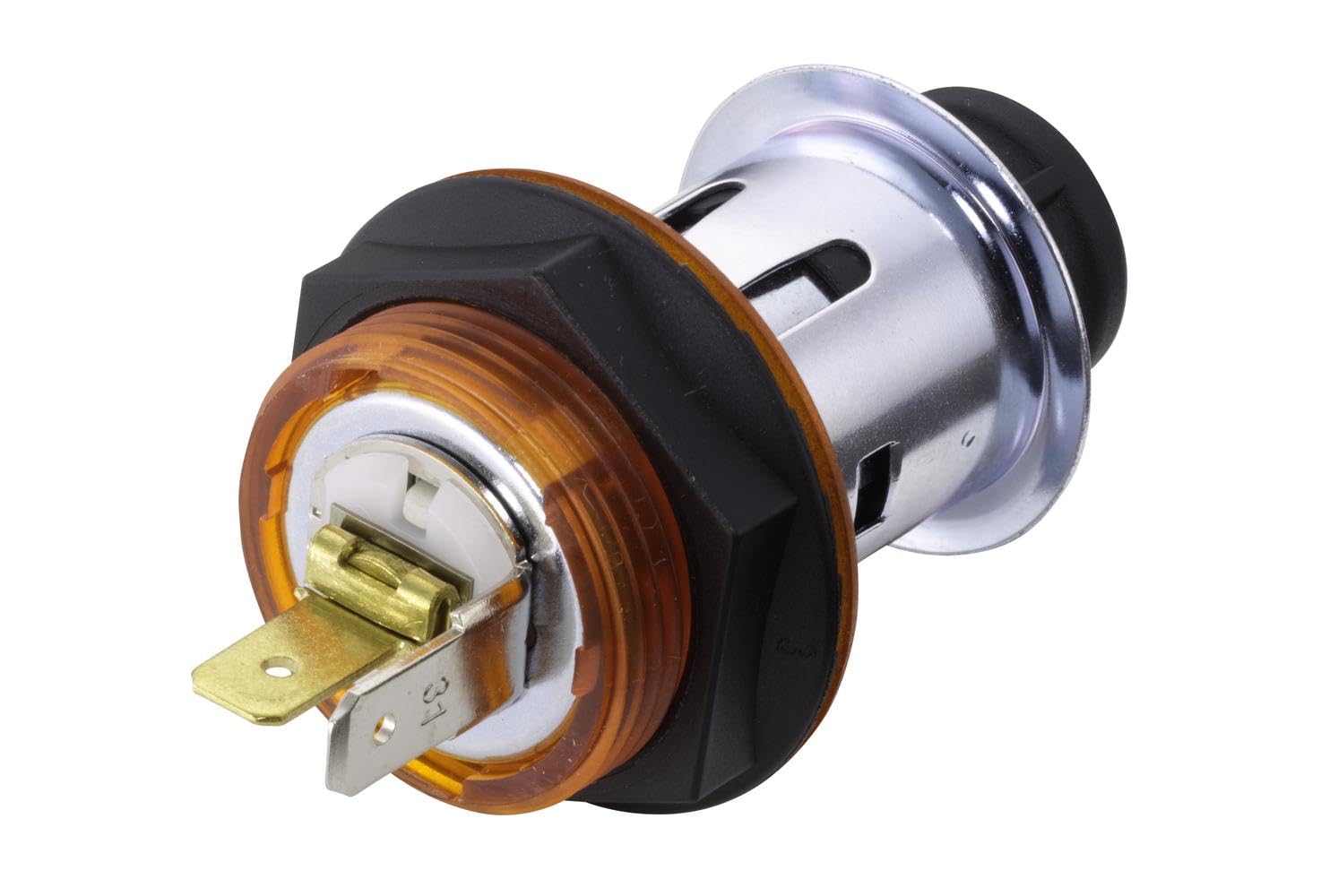 HELLA Zapalniczka - 12V - Zabudowa - Wtyczki: Wtyk płaski - czerwony - 8EZ 008 021-041