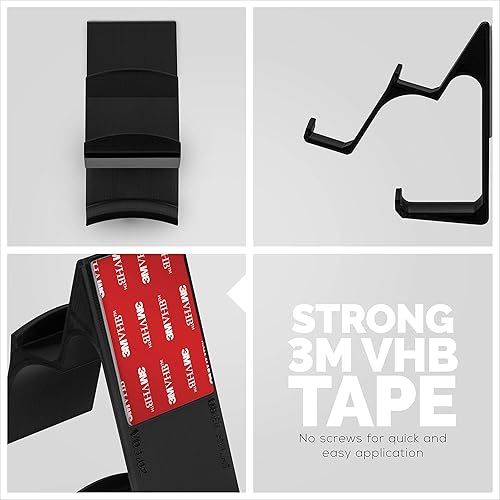 Miniatura 4 de The UberAtlas Dual Game Controller & Headphone Stand Wall Mount Holder for Xbox ONE, Series X, PS5, PS4, PS3, Switch, STEELSERIES Gamepad & More,