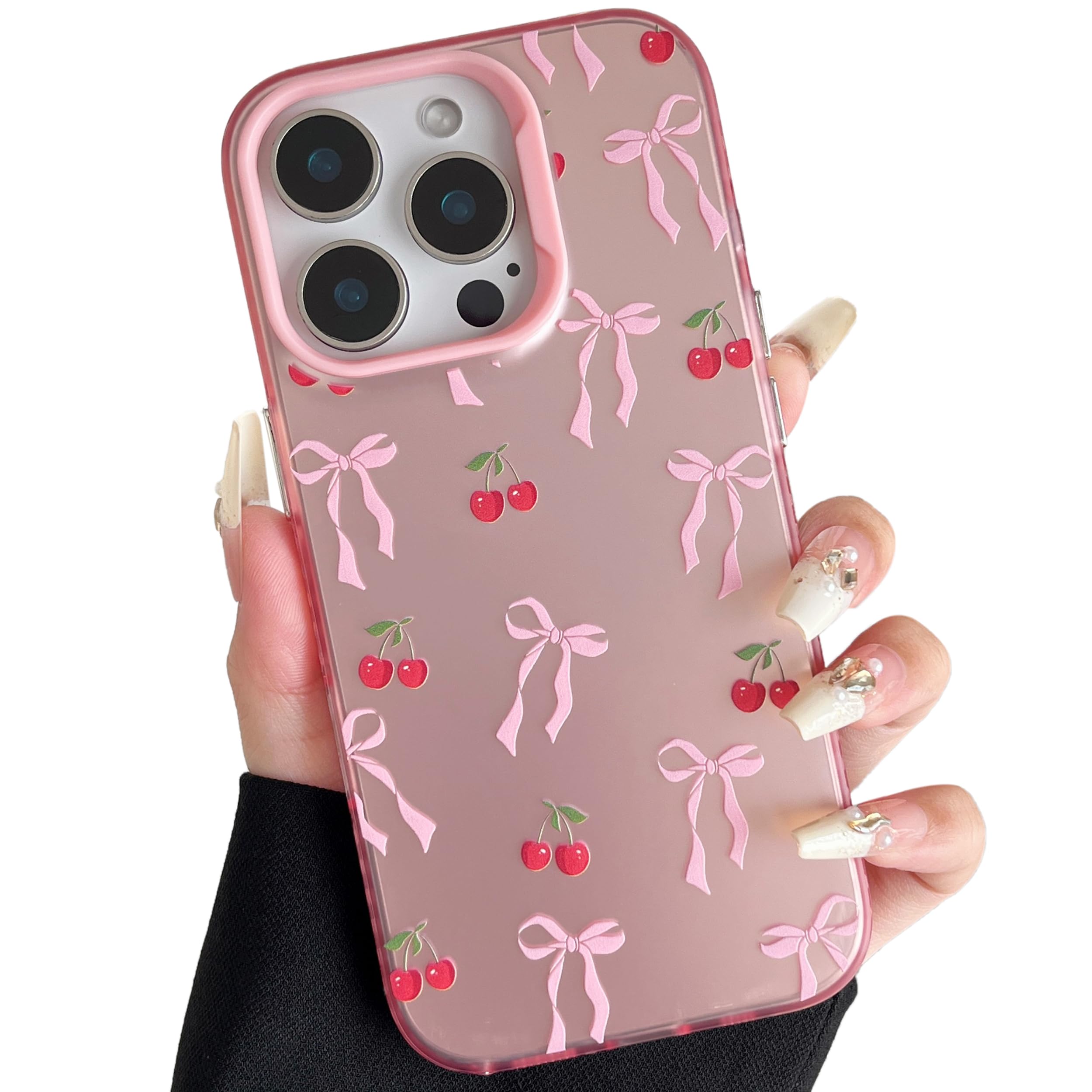ZTOFERA Rosa Hülle für iPhone 15 Pro (6.1