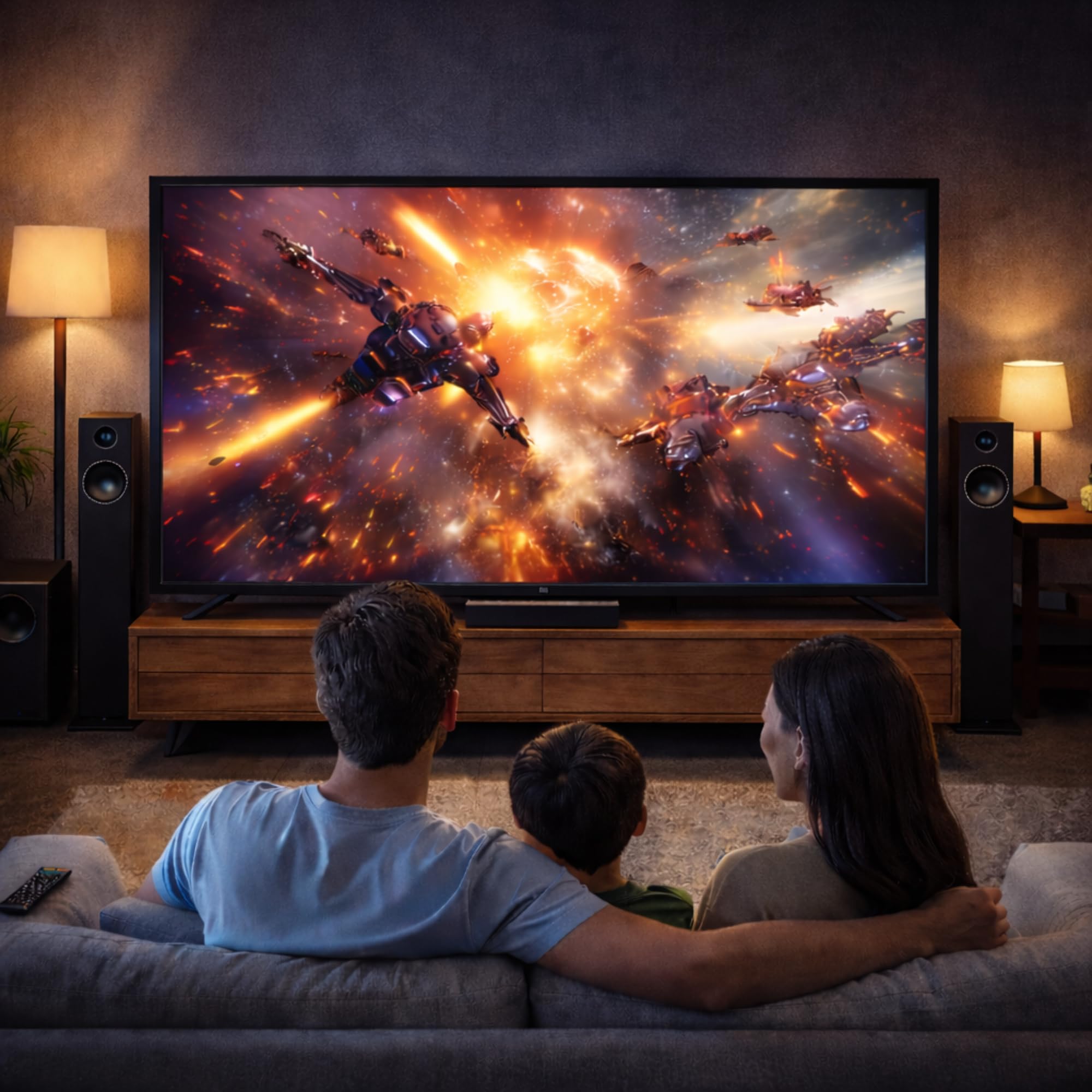 Amazon | AMIAMIstyle 4K 43型 スマートテレビ チューナーレステレビ