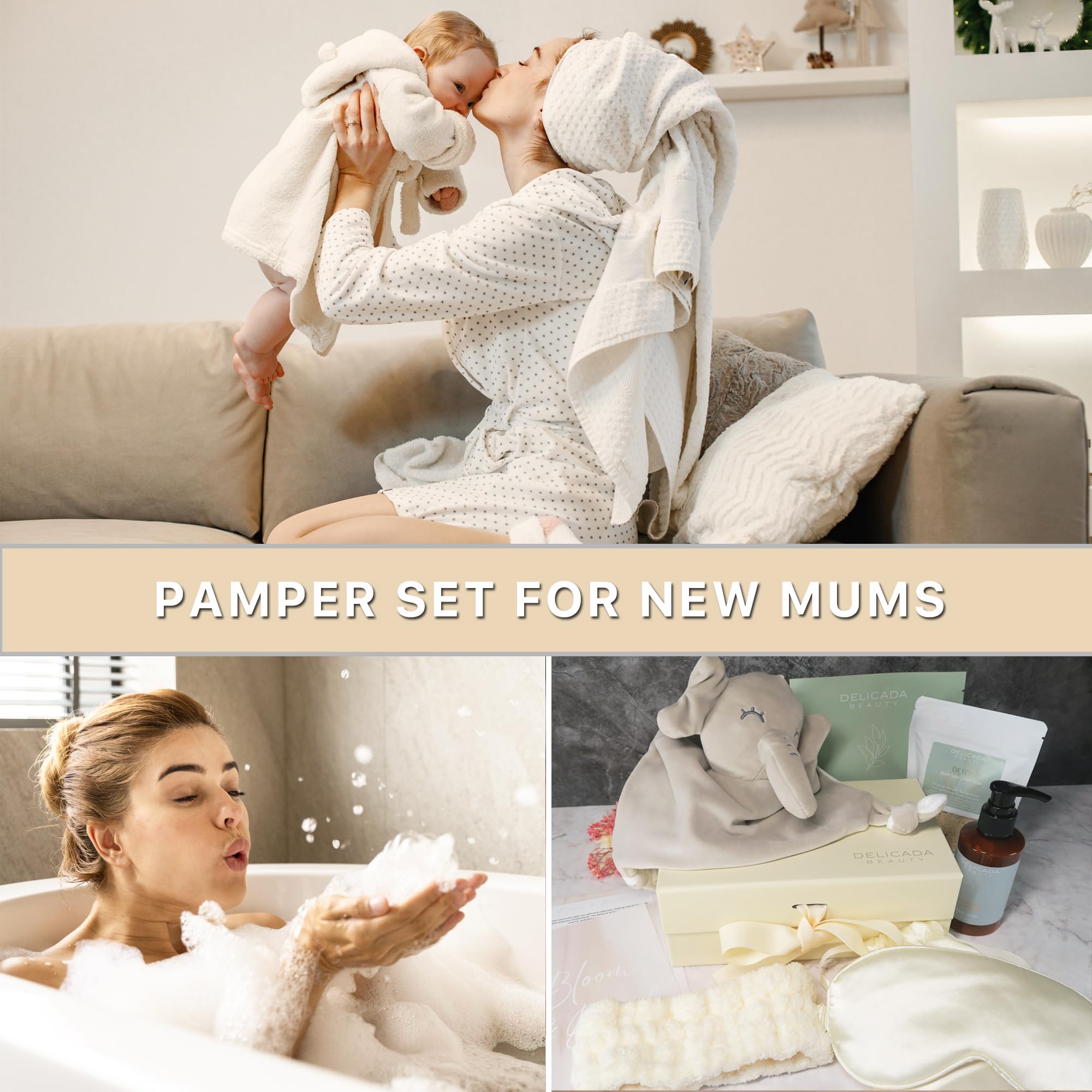 New Mum Pamper Kit, Off White - Image 3