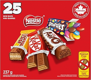 Favourites Assorted Mini Chocolate Bars and Candies Pack