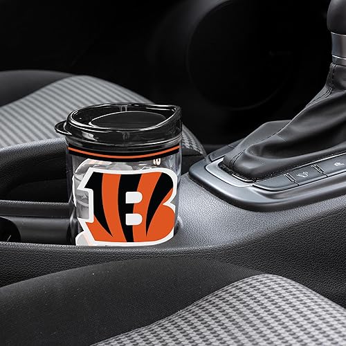 Miniatura 58 de Rico Industries NFL - Vaso de fútbol americano de doble pared, 16 onzas, tapa W