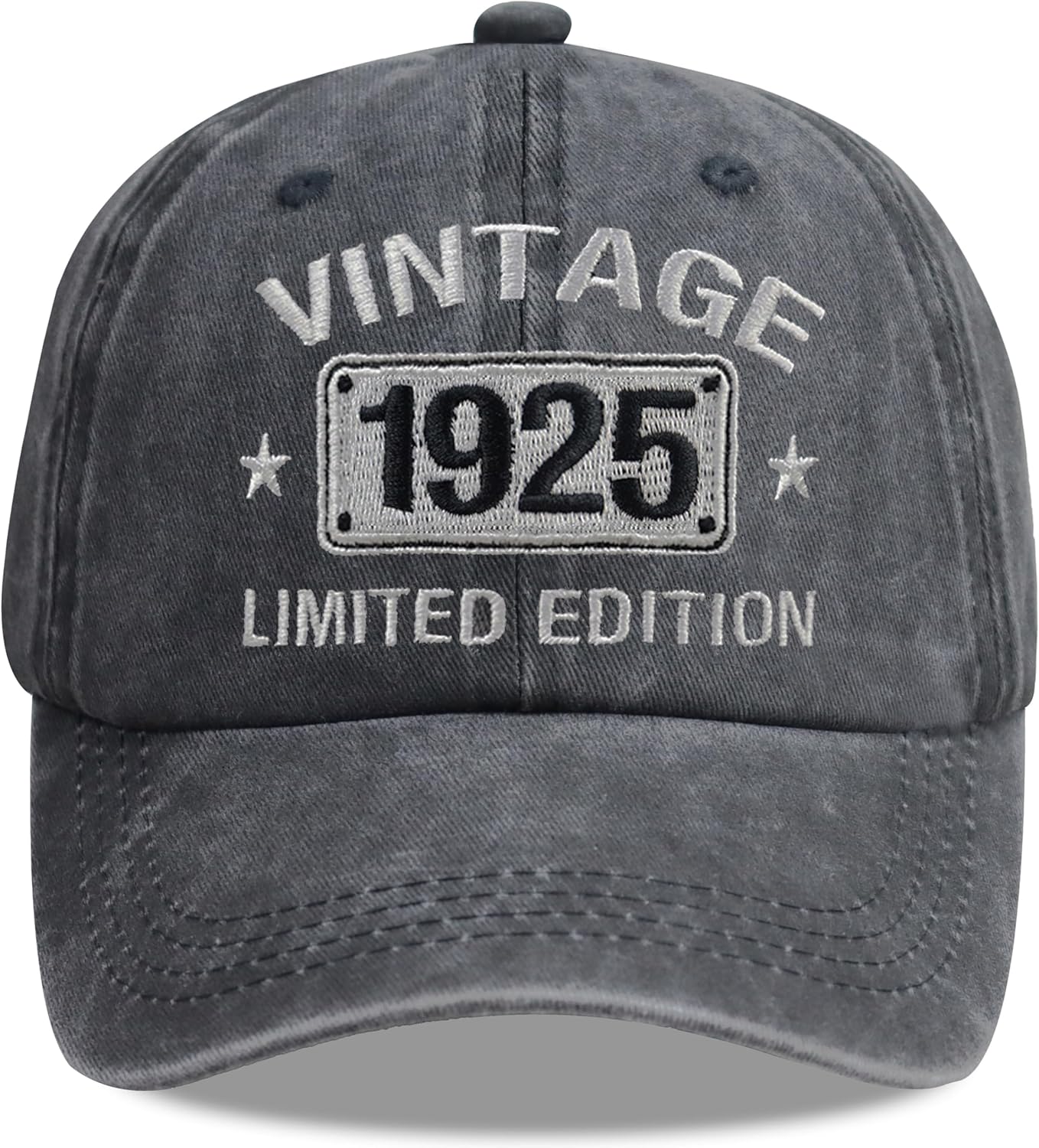 Vintage 2005 1995 1985 1975 1965 1955 1945 1935 1925 Limited Edition Embroidered Adjustable Baseball Cap