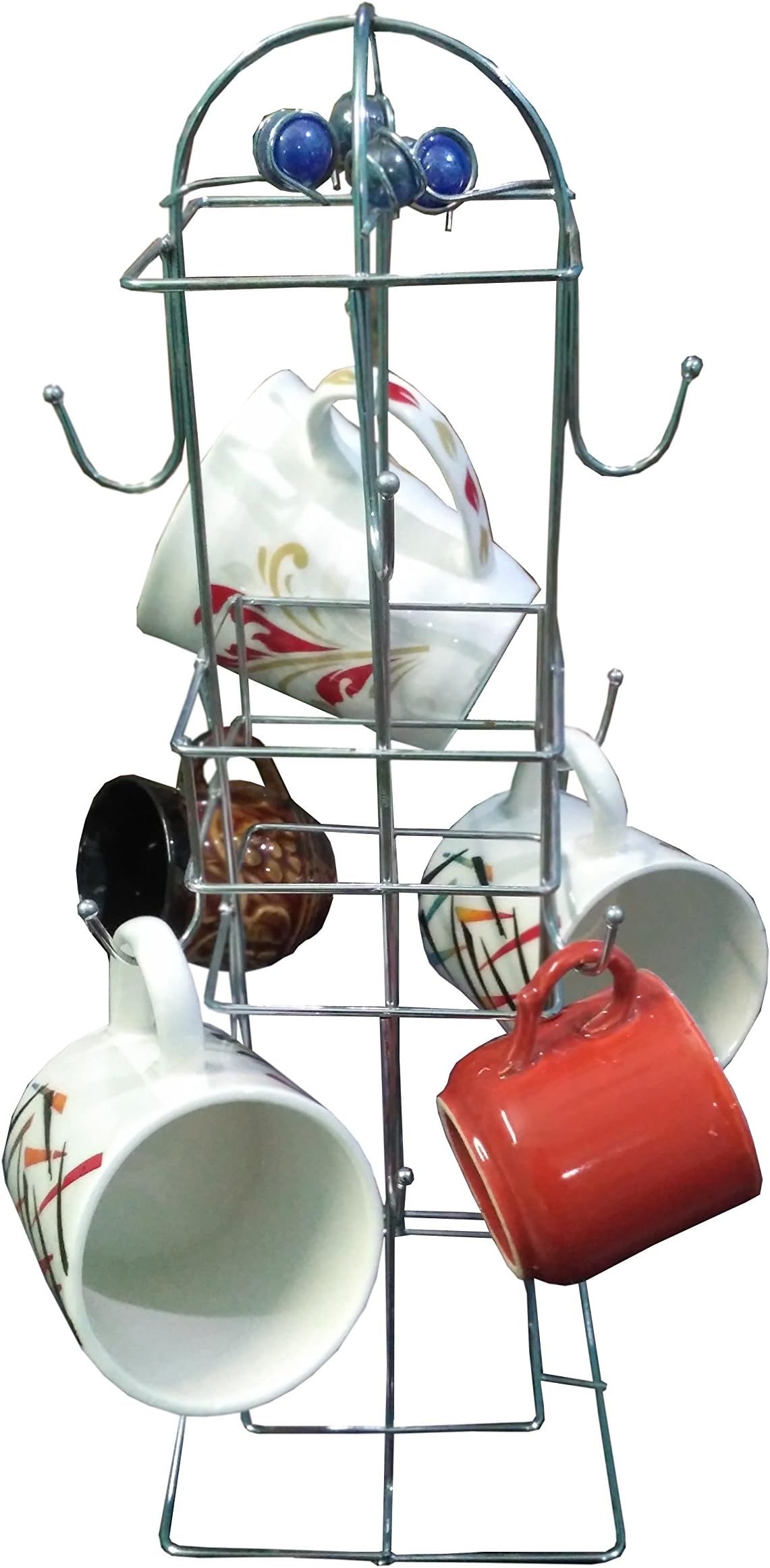 Psychovest Stainless Steel Cup Stand (Silver)