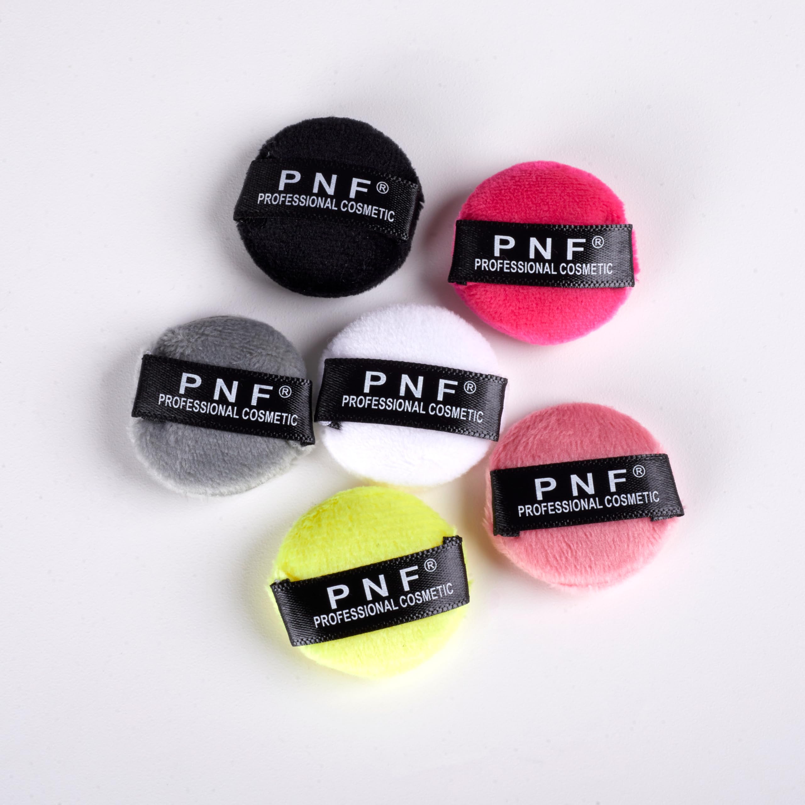 PNF PROFESSIONAL 6pcs Mini Round Makeup Puff makeup sponge for blending foundation powder puff-image-16
