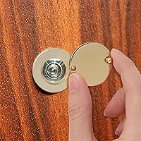 Vista 6 de Cubierta de mirilla, cubierta de agujero de puerta para mirilla de puerta, mirilla para el hogar, protector de mirilla con herramienta