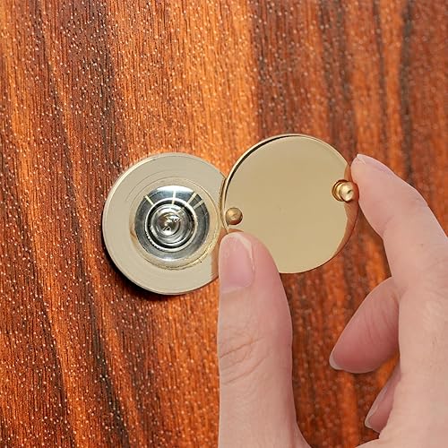 Miniatura 6 de Cubierta de mirilla, cubierta de agujero de puerta para mirilla de puerta, mirilla para el hogar, protector de mirilla con herramienta de