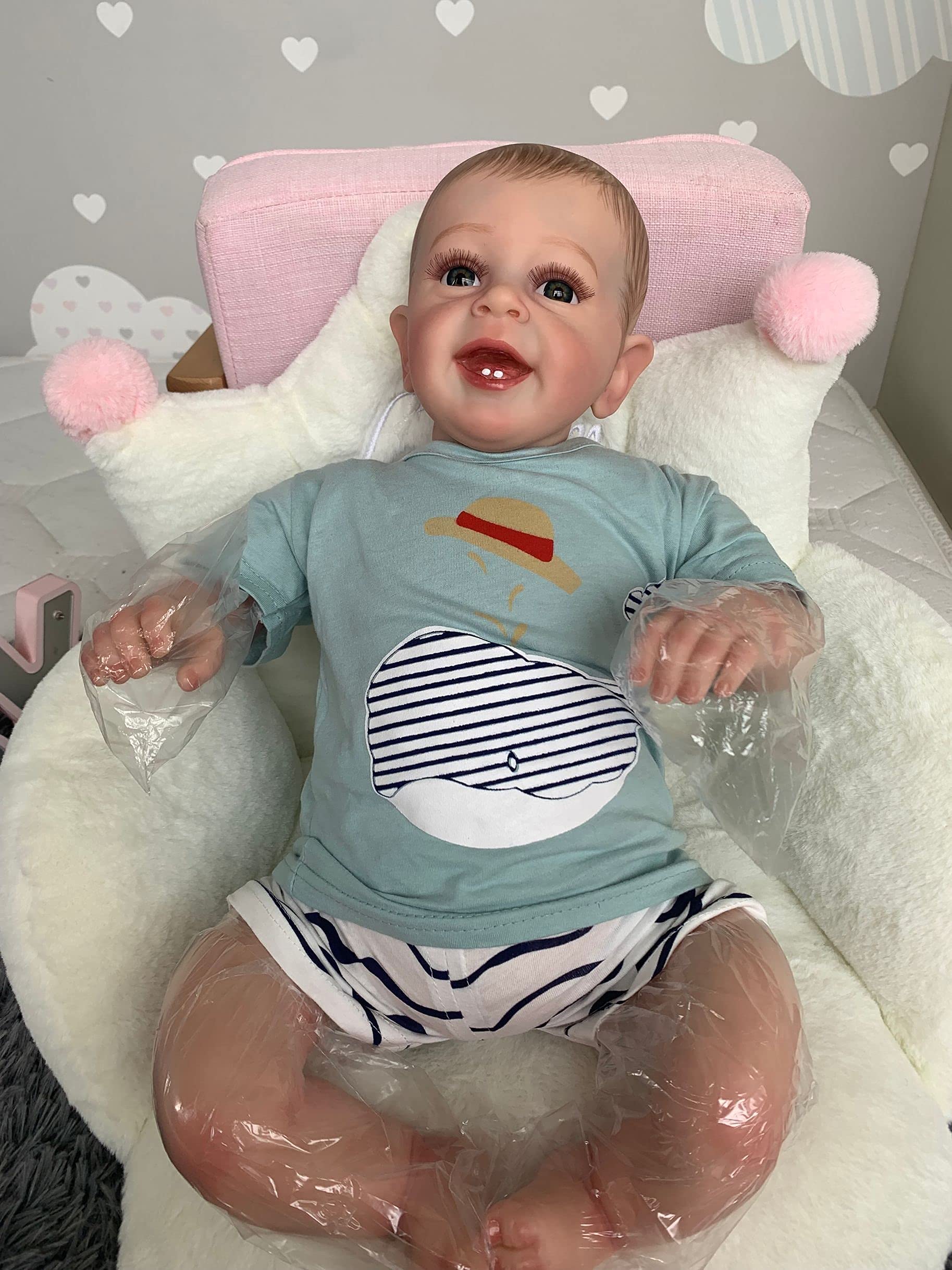 Buy iCradle Reborn Toddler Realistic Baby Boy Doll Handmade 24 Inch