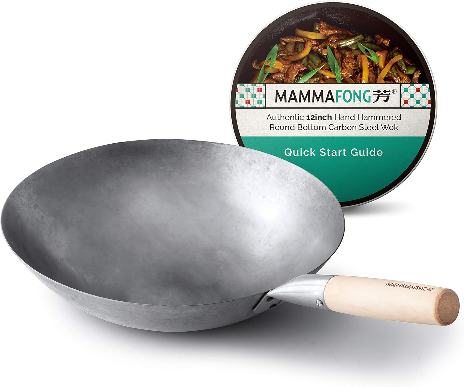 Mammafong Carbon Steel Wok Pan