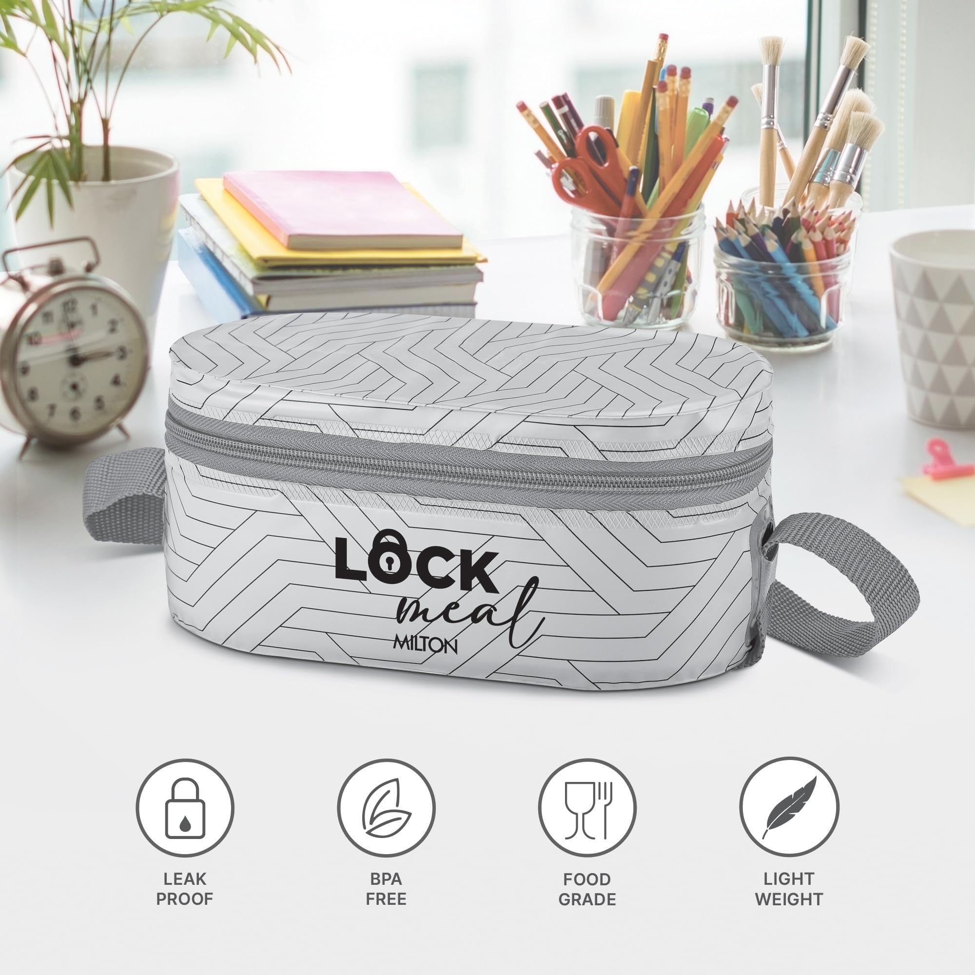 MILTON Lock Lunch Box - Leak Proof & Odor Proof -2