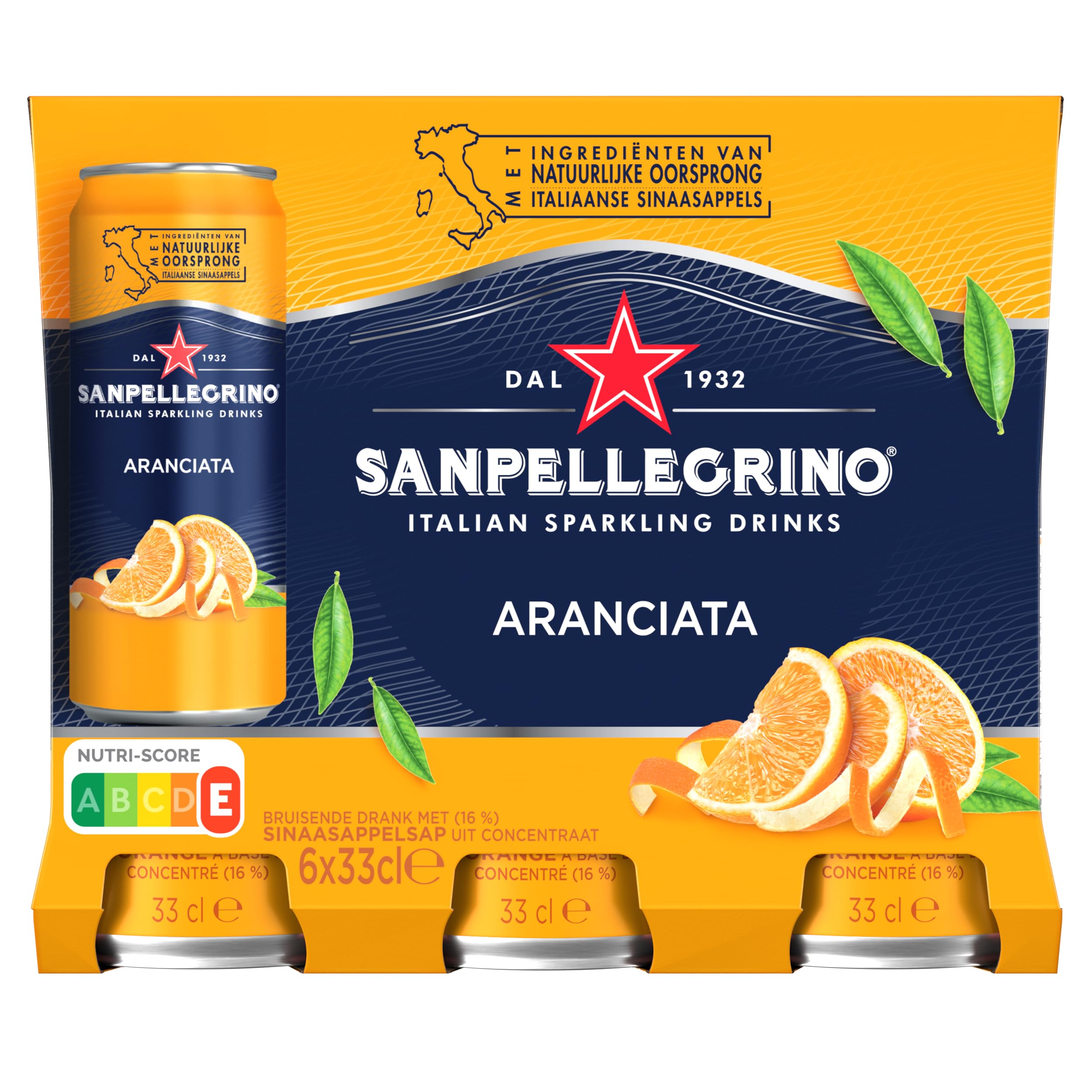 San Pellegrino Aranciata Dose 24 x 0,33cl