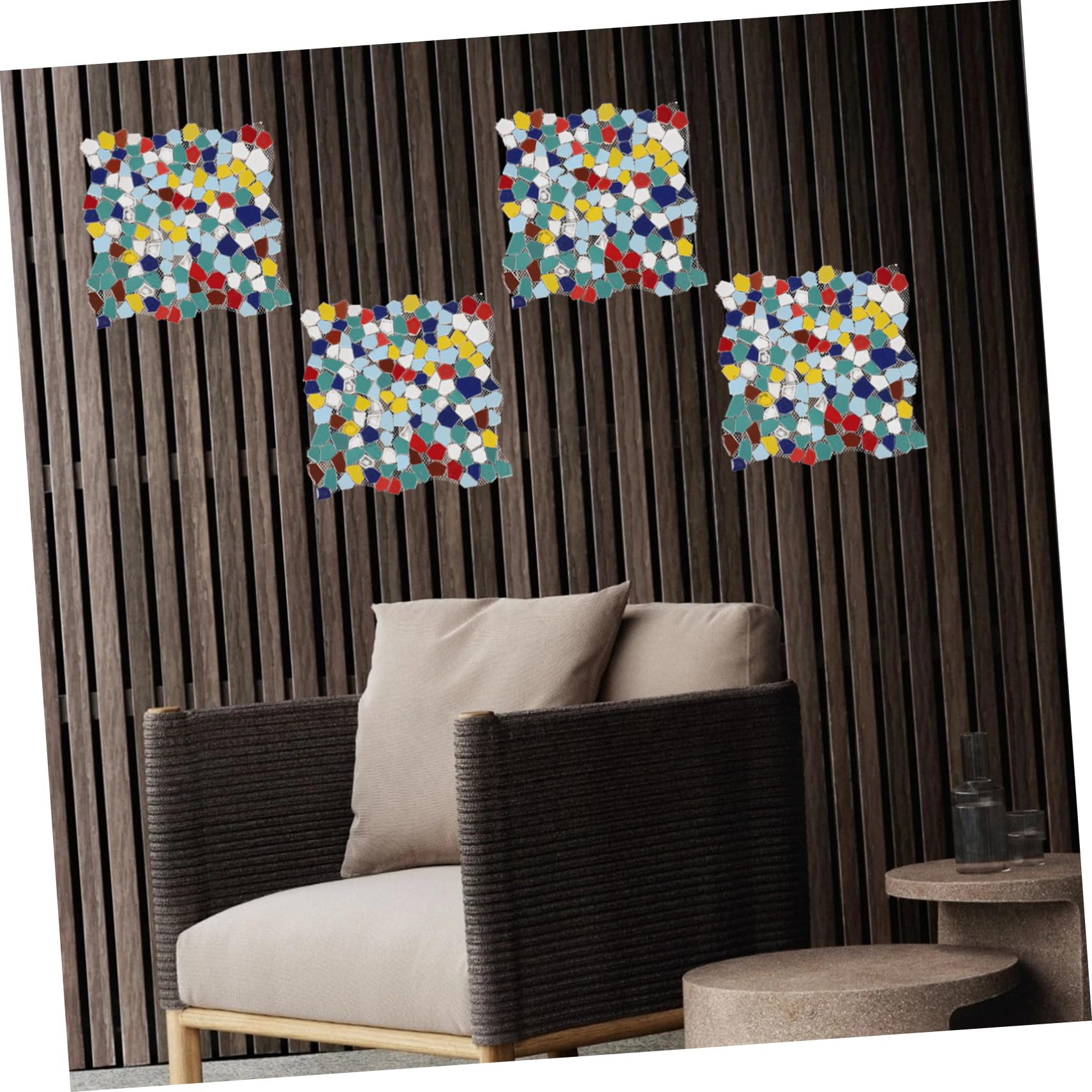 Forniture Per Artigianato in Mosaico Piastrelle in Mosaico Di Ceramica Pezzi Misti Per Larredamento Della Casa
