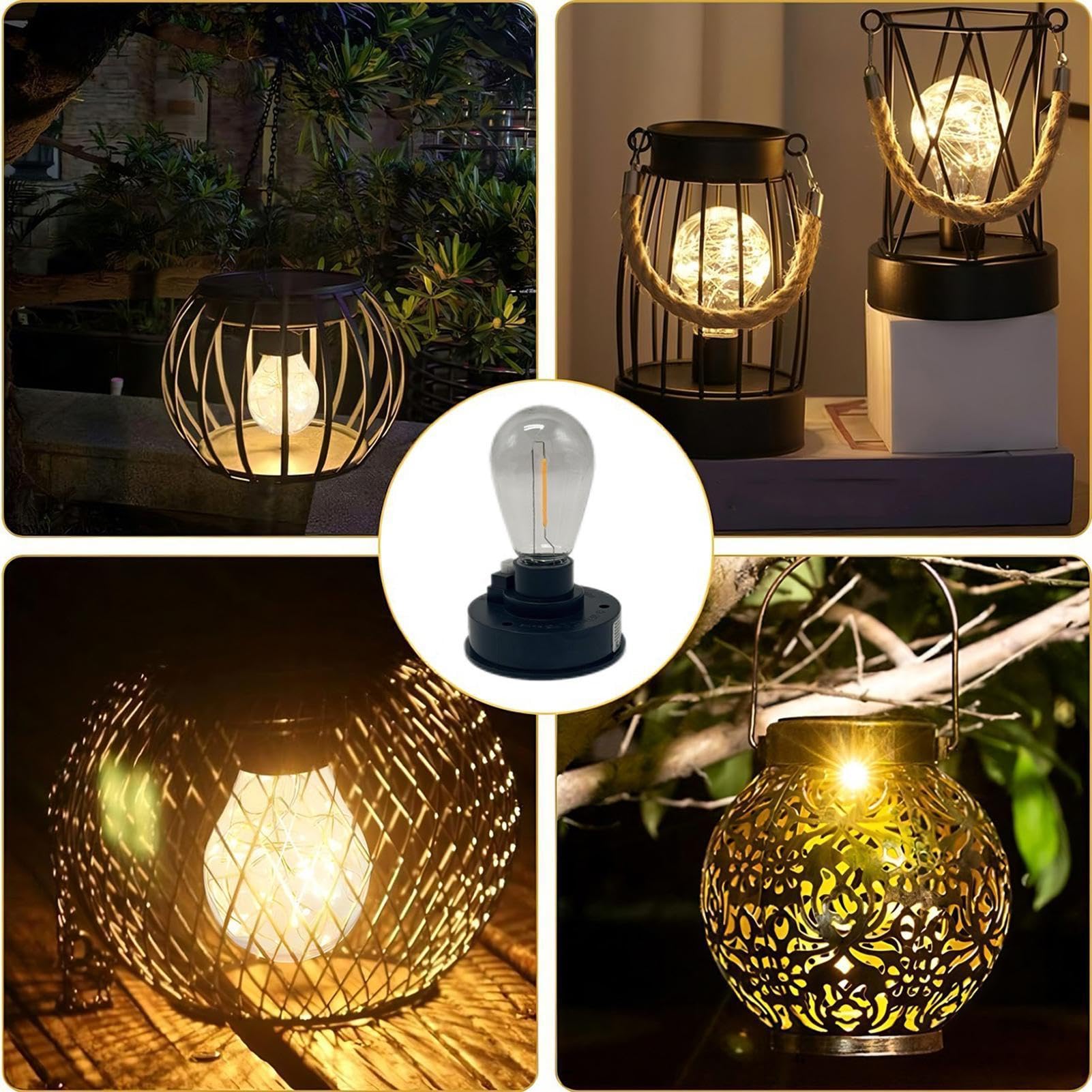 Wymienne Klosze Lamp Solarnych LED wodoodporne 4 sztuki