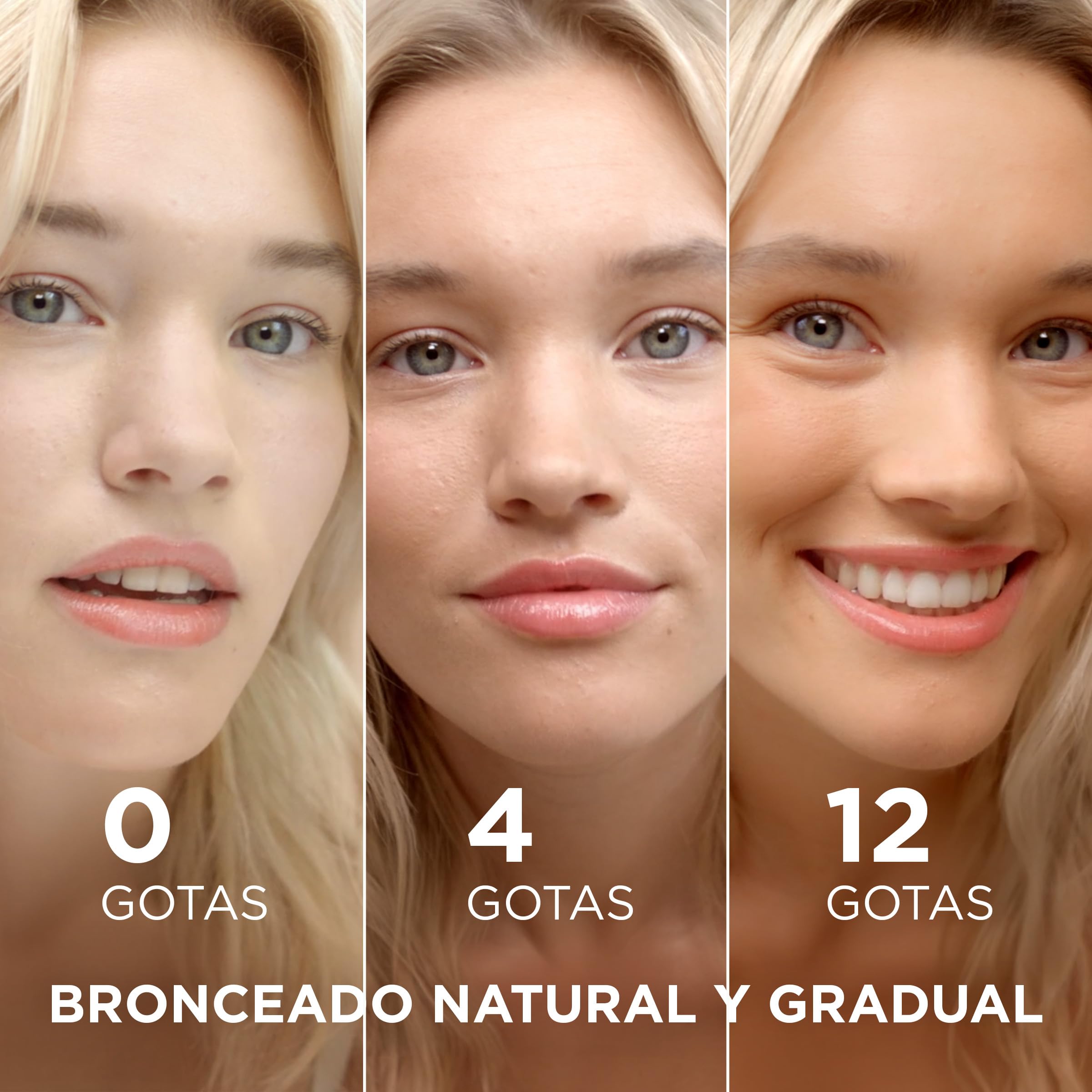 Delial Natural Bronzer Gocce Viso Autoabbronzanti con Acido Ialuronico e Acqua di Cocco, 30 ml