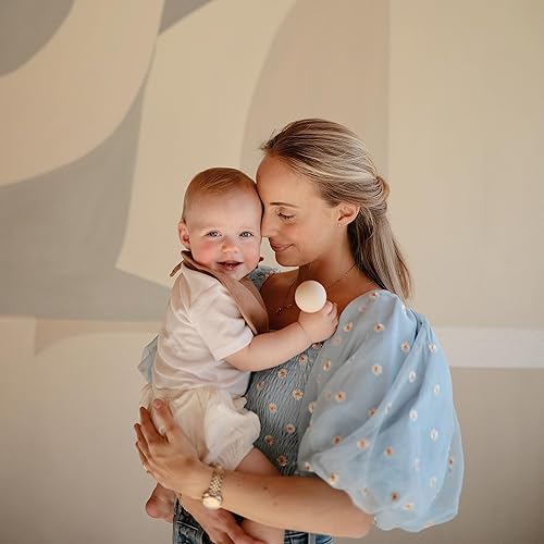 Miniatura 4 de mushie Juguete de sonajero de silicona para bebé  A partir de 3 meses (natural)