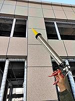 Vista 4 de Boquilla de calafateo para pistola de calafatear, aplicador de boquilla de calafateo reutilizable, calafateo de pistón epoxi duradero, suministros