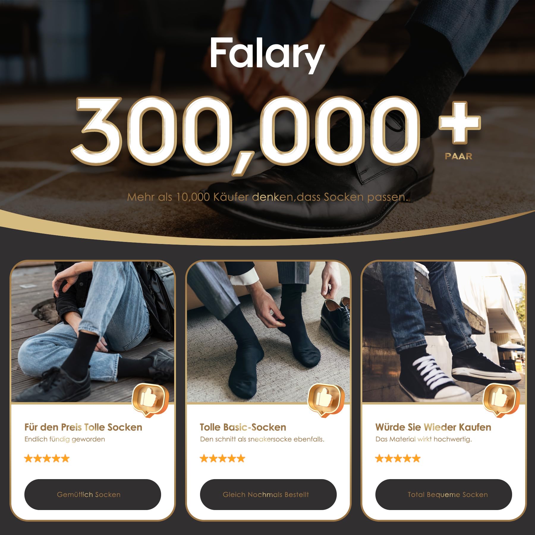 FALARY Calzini Uomo 12 Paia Nero Cotone Calze Traspirante Sportiv Rinforzati Donna Calzettoni Unisex