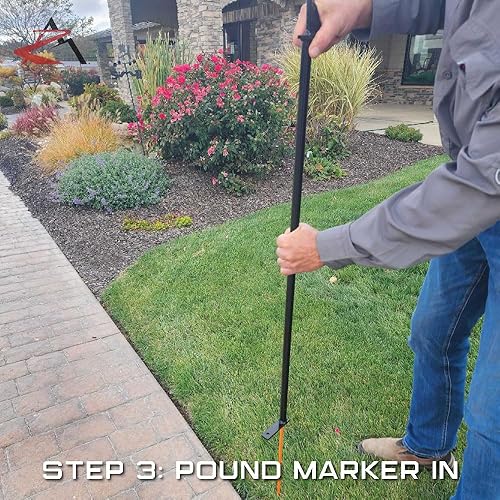 Miniatura 7 de The ROP Shop | Herramienta de instalación de estacas de nieve duradera para marcadores de entrada de hasta 5/16 pulgadas de diámetro