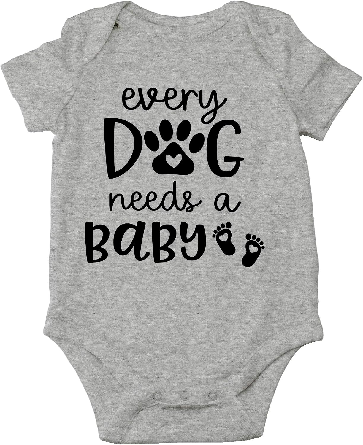 CBTwear Every Dog Needs a Baby - Baby Clothes - Funny Newborn Bodysuit Outfits for Boys and Girls