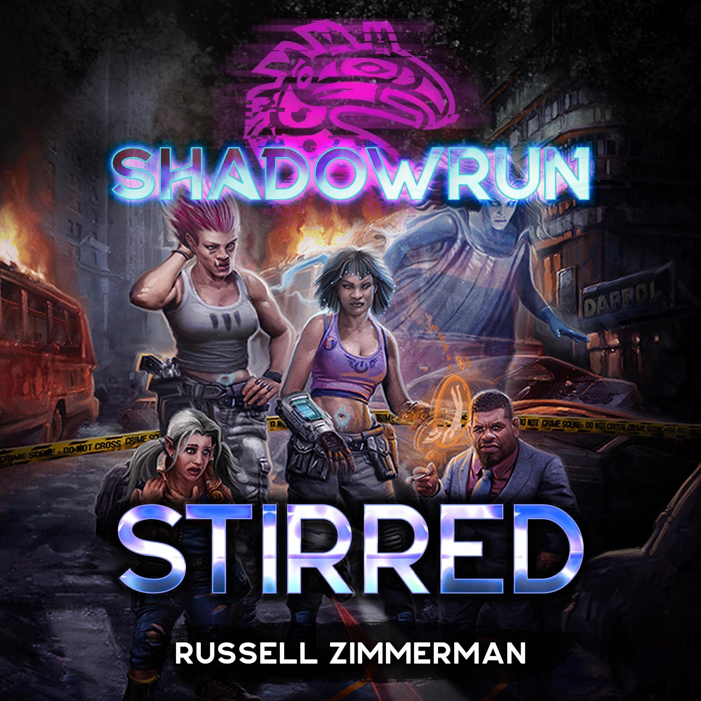 Cover art for Shadowrun: Stirred