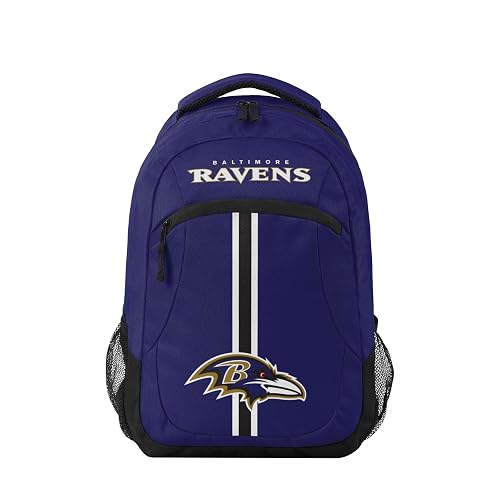 FOCO Baltimore Ravens NFL Alternate Color Action Backpack (Purple)