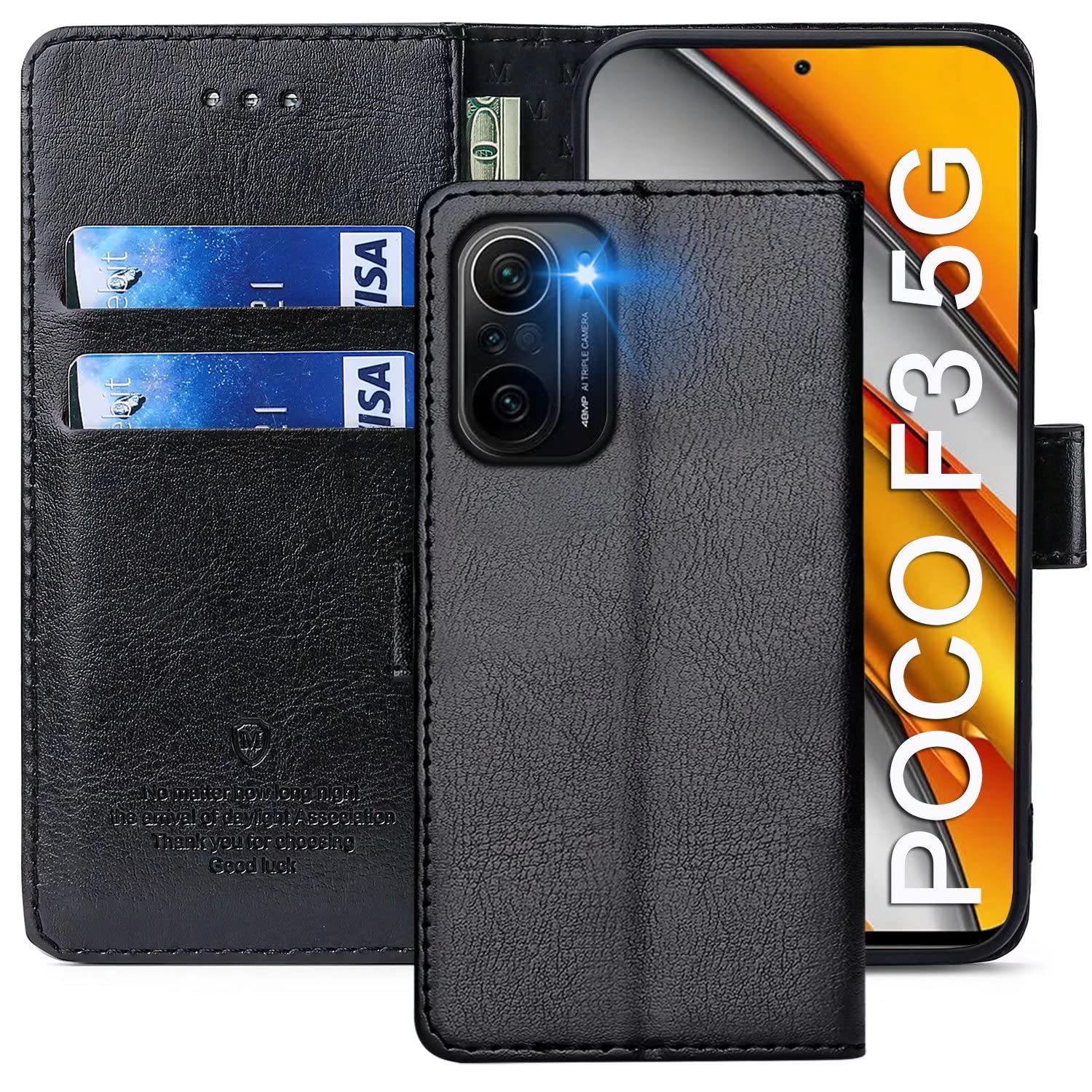Custodia Xiaomi Poco F3 LXHGrowH Custodia 2in1 Per Xiaomi Poco F3 5G / Mi 11i 5G - Cover Ibrida