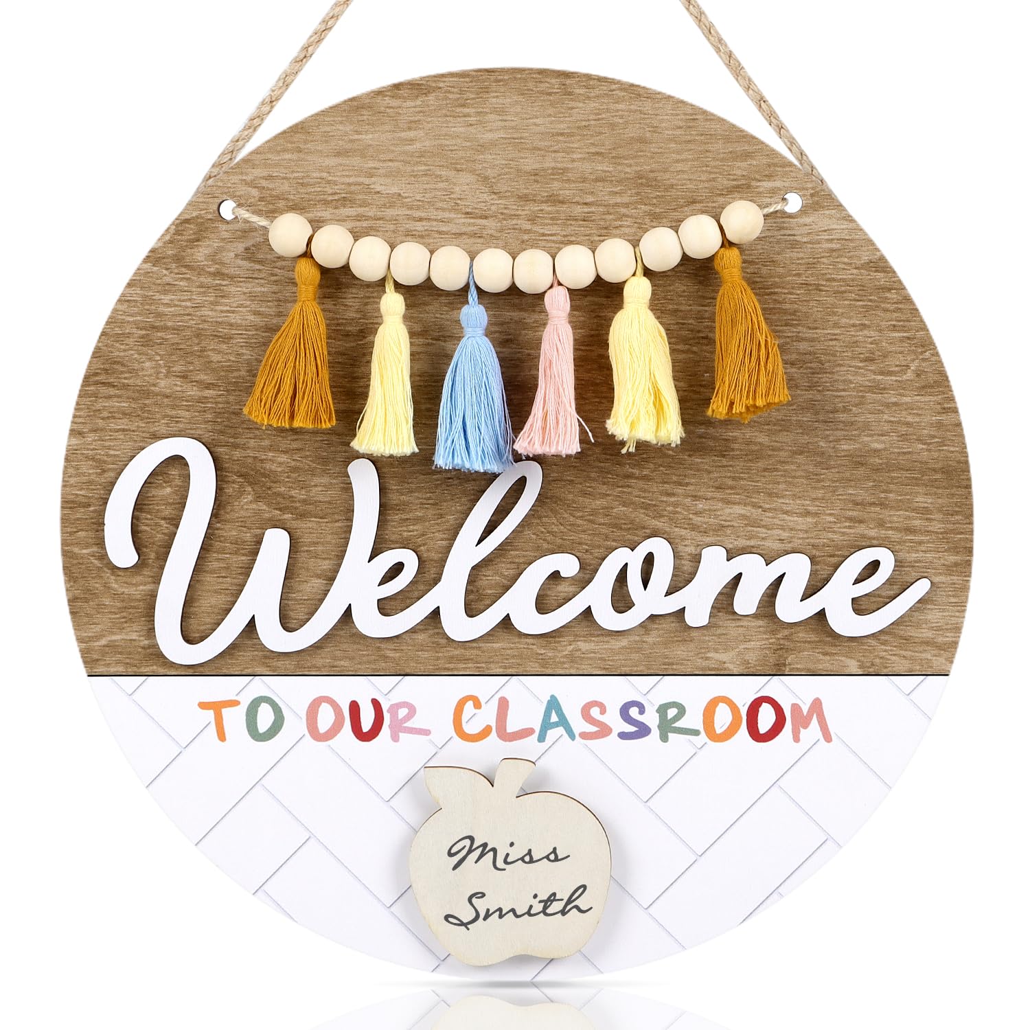 CHDITB Welcome to Our Classroom Sign Wreath