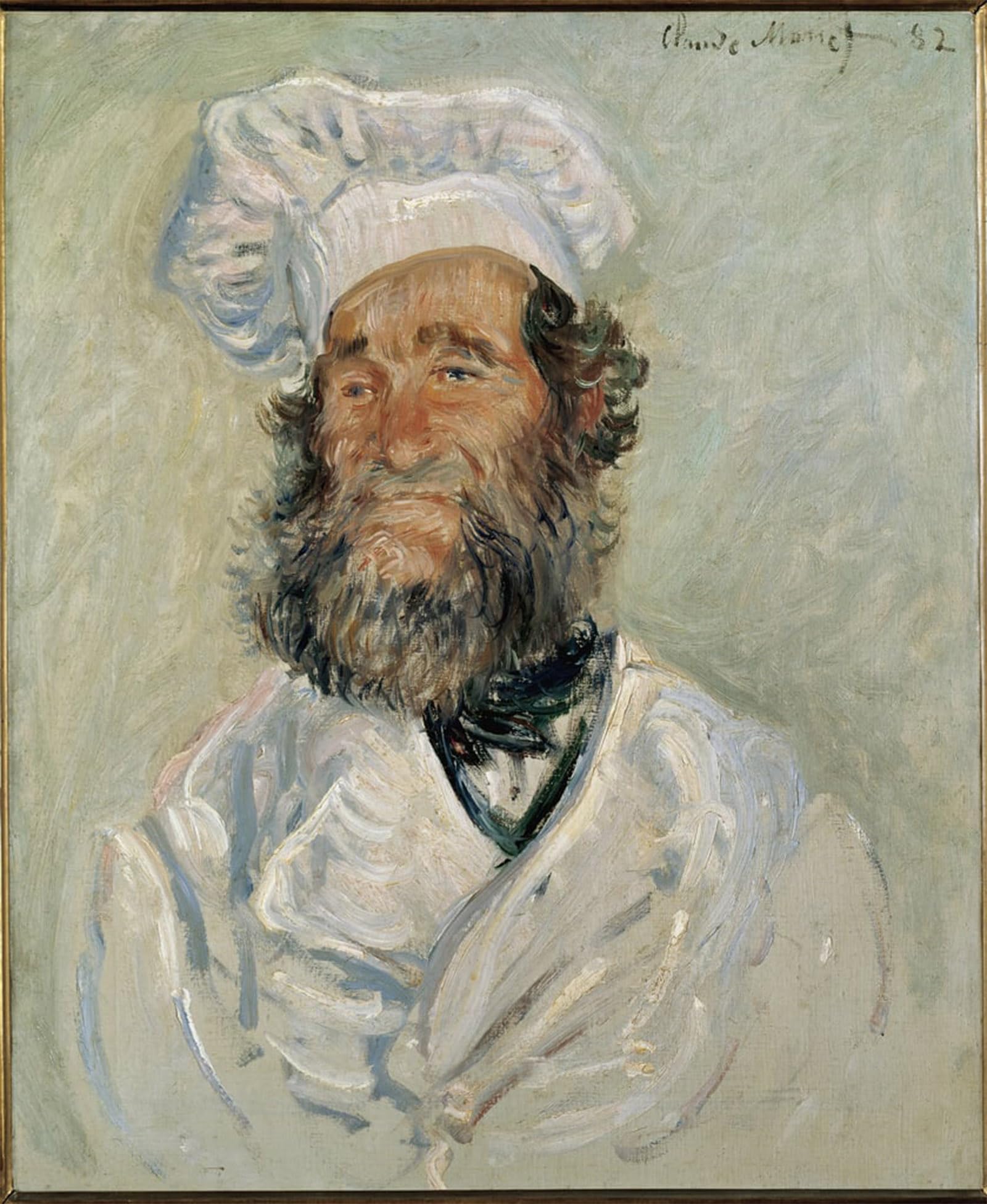 POSTERIIk Famous Print Pop Art Wall Art Graffiti the Chef by Claude Monet Art Prints for Home Decor 60x90cm
