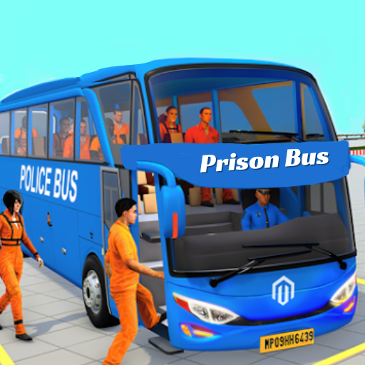 Polizeispiele mit Streifenwagen – Gefangenentransportspiele – Polizeibus-Fahrsimulator – Gefangenentransportspiele – kostenlose Polizeispiele für Kinder