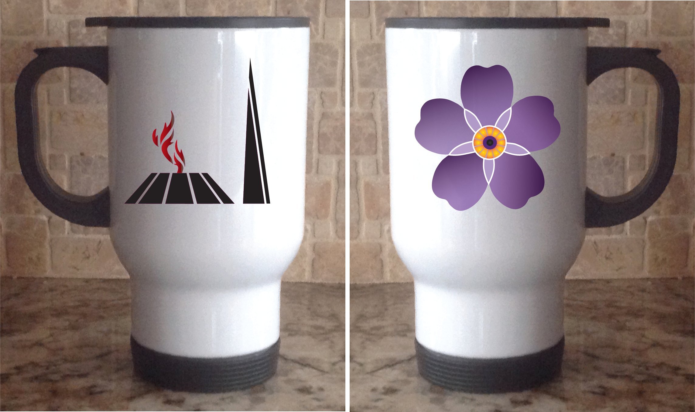 Travel Coffee Tea Mug Stainless Steel Armenian Genocide 100 Anmoruk Anmorook Great Gift New