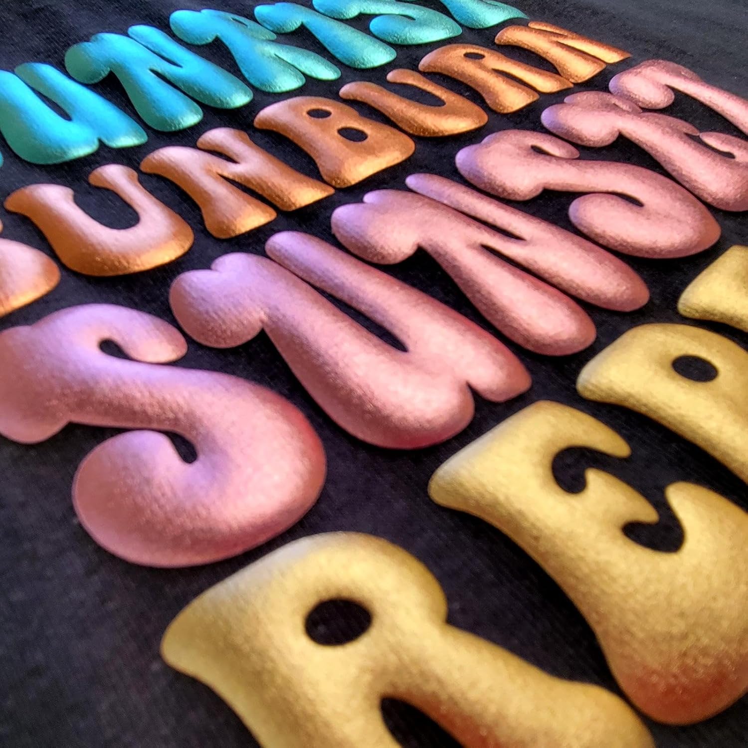 HTV4U Puff Heat Transfer Vinyl (Foil Vivid Green, 20" x 5 Yards) - DIY Craft Iron on Vinyl for Shirts, 3D Puffy Heat Press Transfer Film