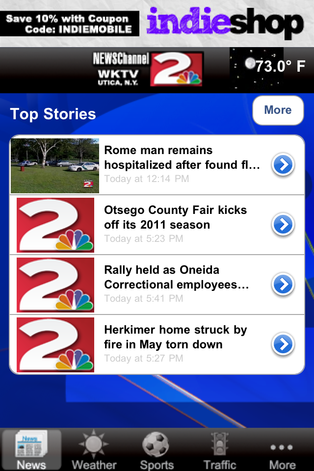 WKTV News App on Amazon Appstore
