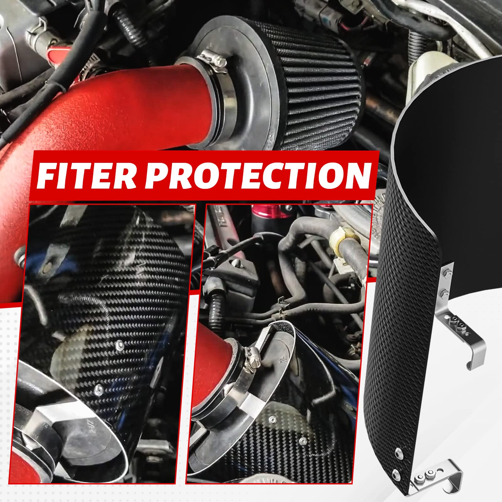 Kampn Air Filter Cover RC 1060 K&N UNIVERSAL CLAMP ON AIR FILTER K&N