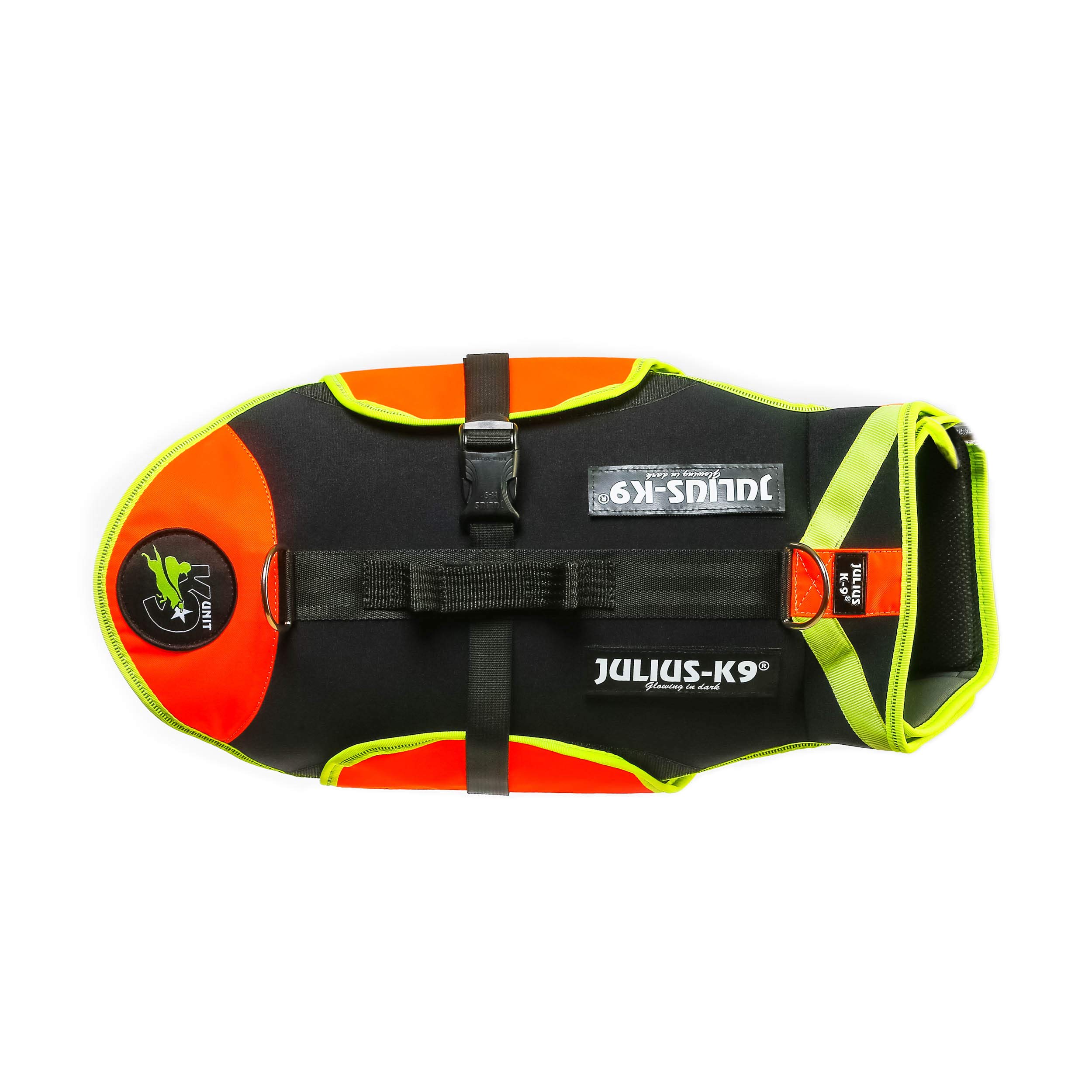 Julius-K9 Giubbotto IDC Multifunzionale Neon XL