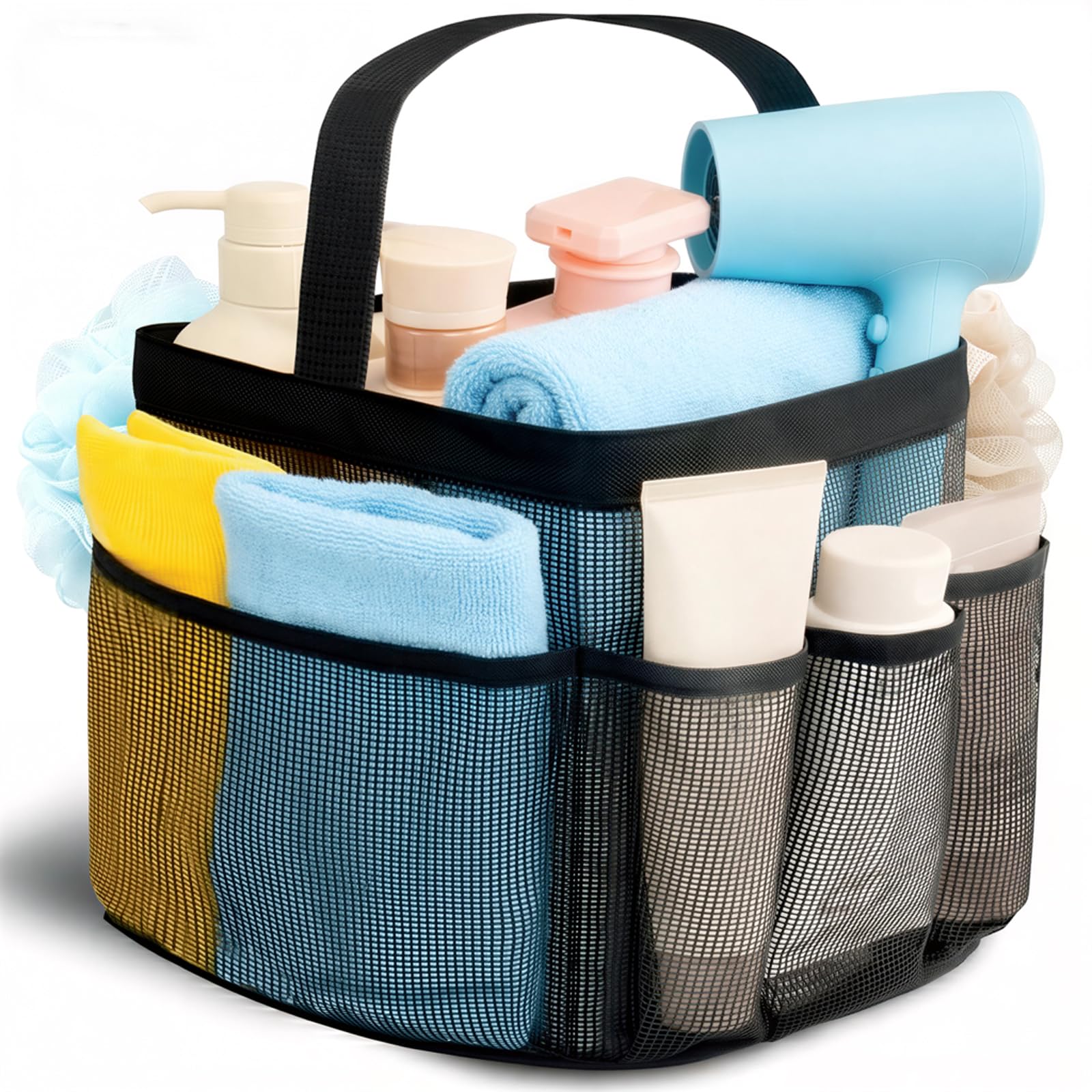 Photo 1 of Asisnt Mesh Shower Caddy - Black