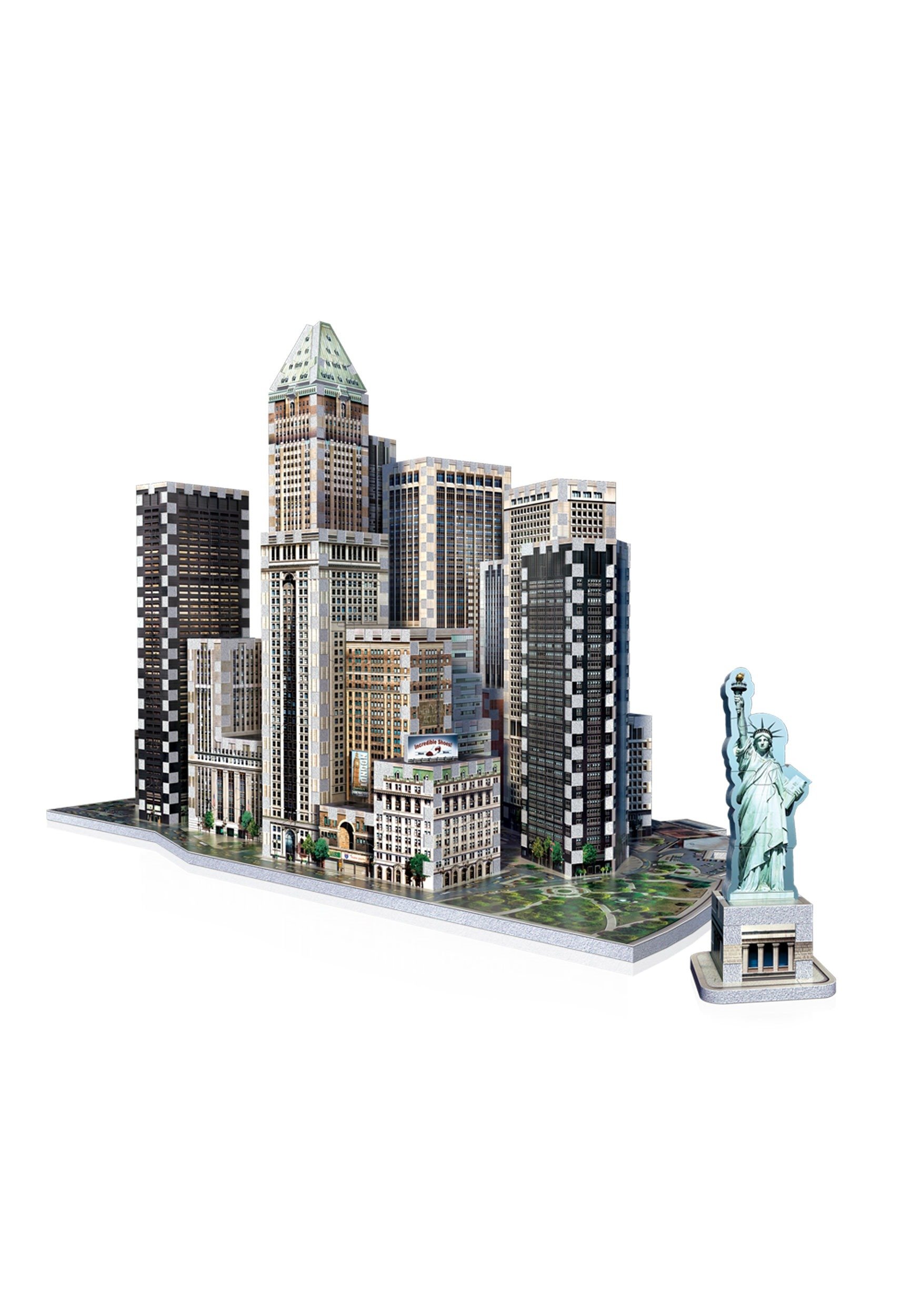 Wrebbit Puzz-3D New York City Collection, Financial District