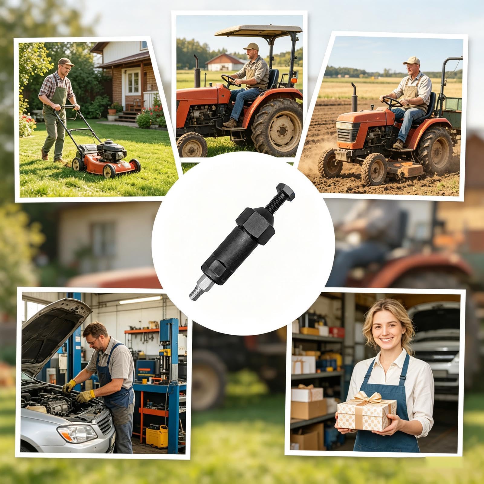 Générique Narzędzie do usuwania tłuszczu, adapter M10 Heavy Duty Hydraulic