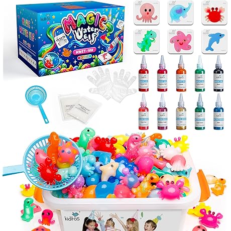 Amazing 10 Colors Magic Water Elf Toy Kit for Creative Kids