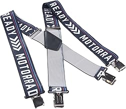 BIKE IT Heavy Duty Motorcycle Rider Braces Elasticated Motorbike Trouser Braces (Motorrad)