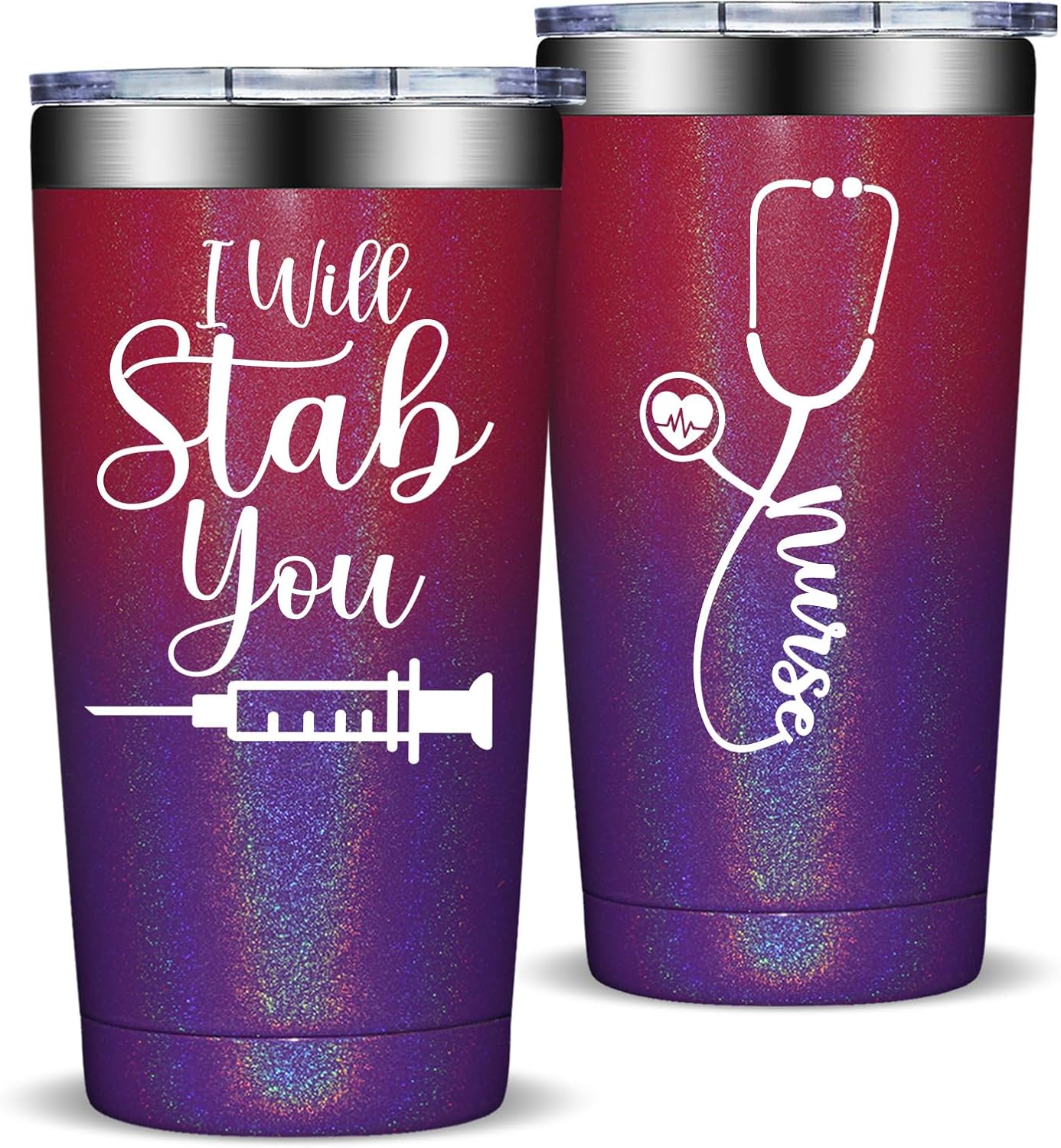 Fufandi Nurse Gifts for Women - Appreciation Christmas Birthday Gift for Nurses, Nurse Practitioner, Doctors, Assistant - Tumbler Cup