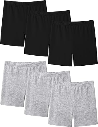 BOOPH Girls Bike Shorts Toddler Cartwheel Short for Dance Underdress