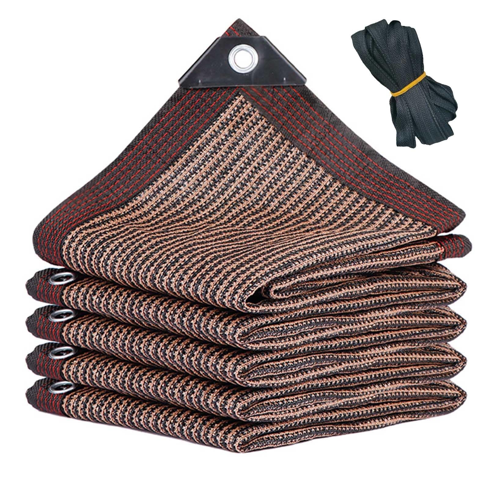 GJZQDKX 90% Shade Cloth, Sun Shade Net for Greenhouse, Balcony, Garden, Car, 1x2m to 5x15m, UV Protection, and Lightweight.