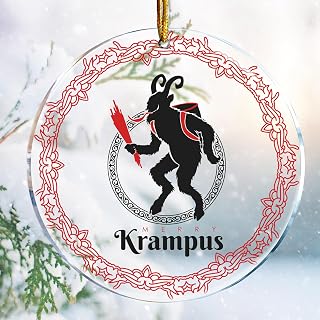 Merry Krampus Gruss Vom Krampus Horror Christmas Ornament - Christmas Decorations Tree Idea for Women Men Family Coworkers