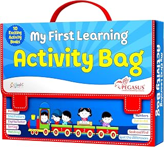 My First Learning Activity Bag - Set of 10 Exciting Activity Books Price In India